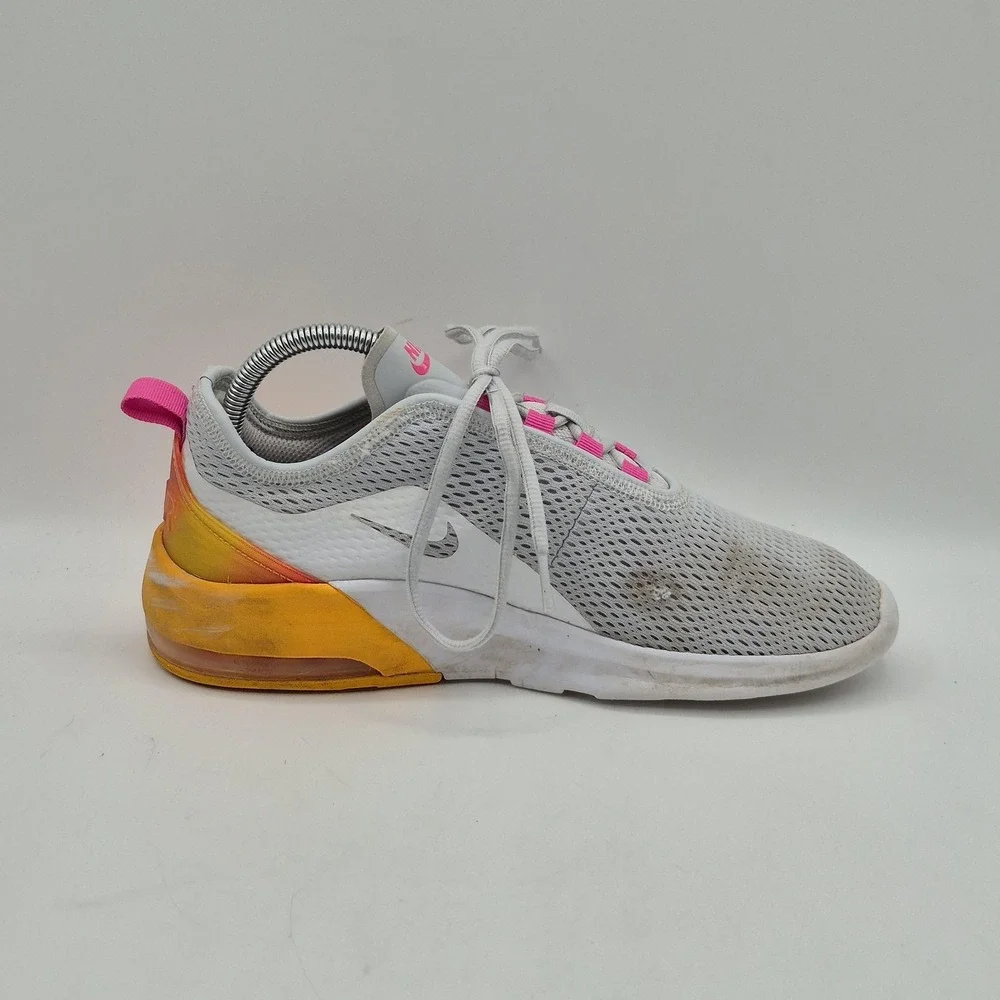 Nike Air Max Shoes Womens Size 8.5 Gray Pink Mesh Running Sneakers CJ9996-001